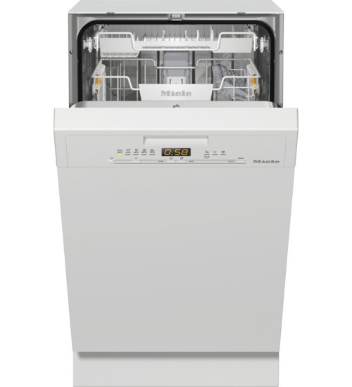Miele美诺 G 5430 SCi SL Active 白色 家用半嵌入式洗碗机 节能清洁